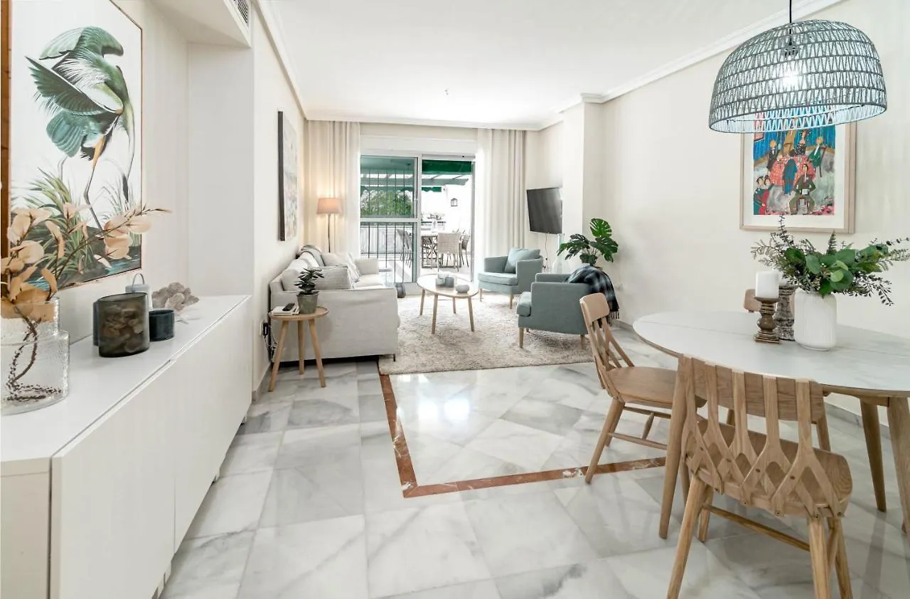 Apartment Sensational And Exotic 3-Bedroom Retreat In Nueva Andalucia With A Palm Garden Marbella Spain